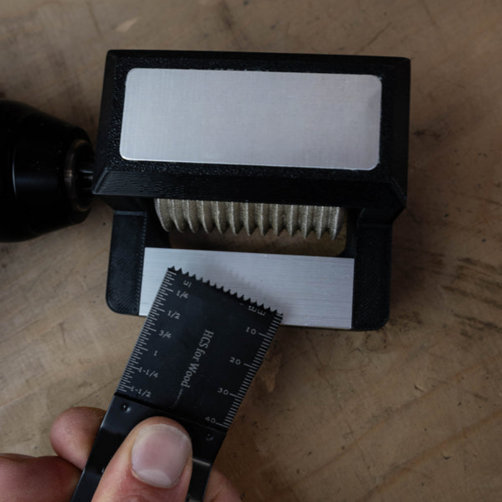 Herramienta multifuncional para afilar cuchillas