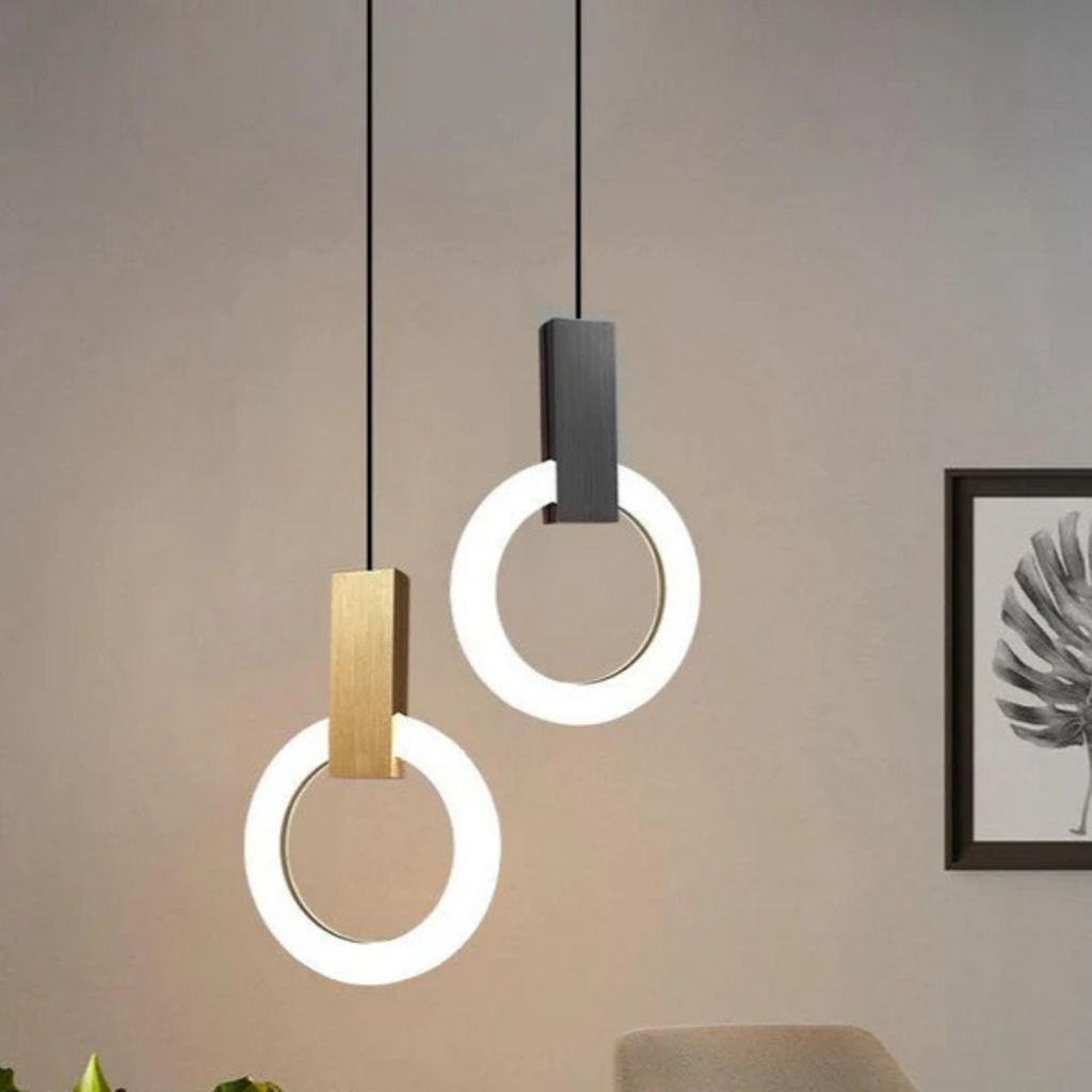 Lámpara colgante LED | Diseño escandinavo para interiores