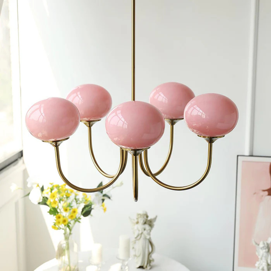 Aris | Lámpara colgante de diseño con candelabro