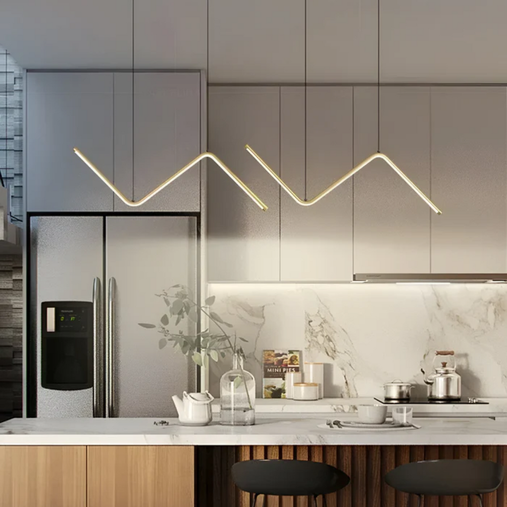 Lámpara colgante LED | Lámpara triangular para el hogar