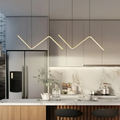 Lámpara colgante LED | Lámpara triangular para el hogar