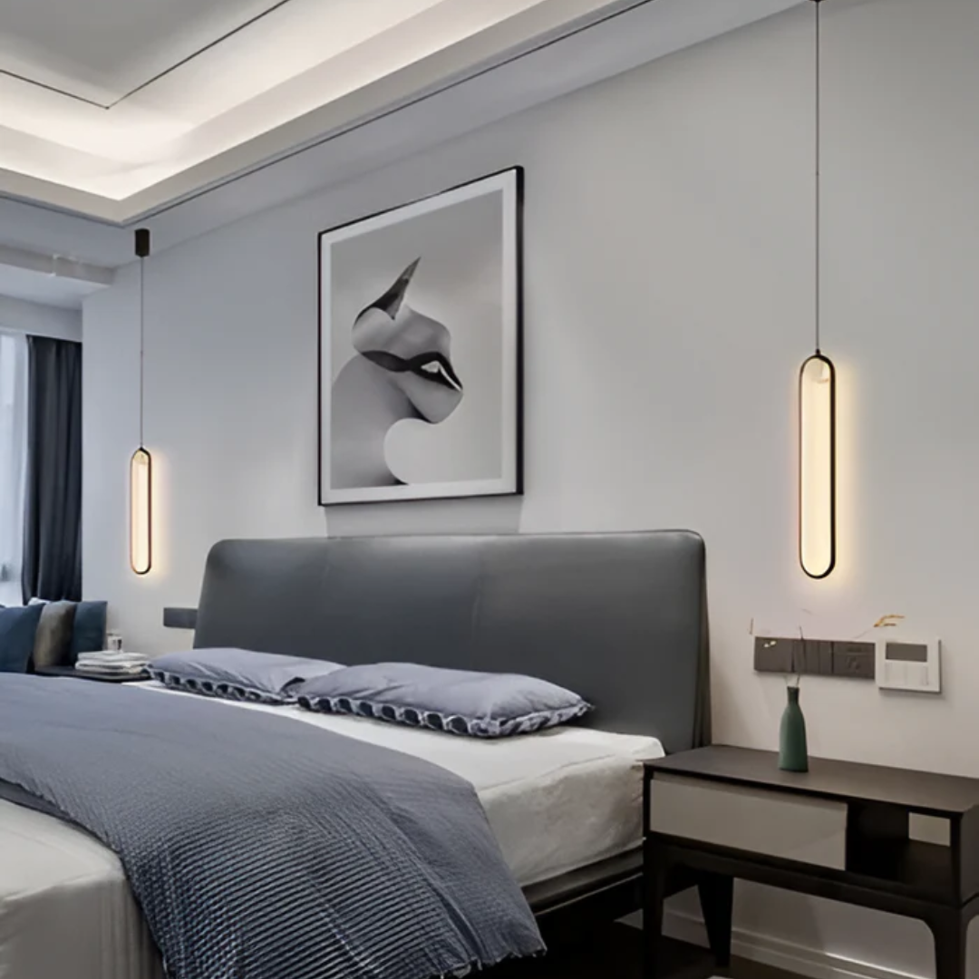 Lámpara colgante LED | Iluminación acogedora para interiores
