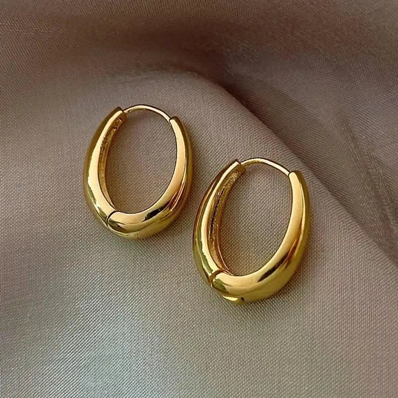 Lina - Pendientes con Diseño Colgante y de Aro
