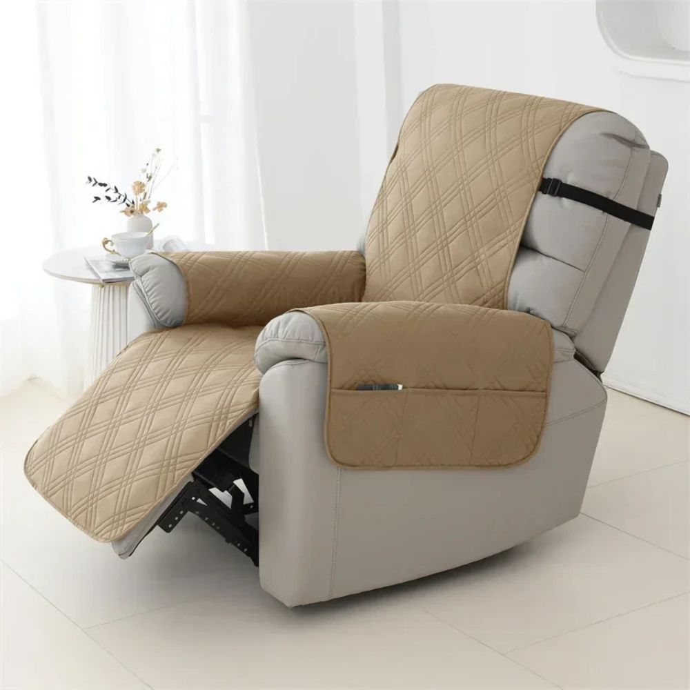 Funda de Sillón Reclinable Impermeable con Acolchado