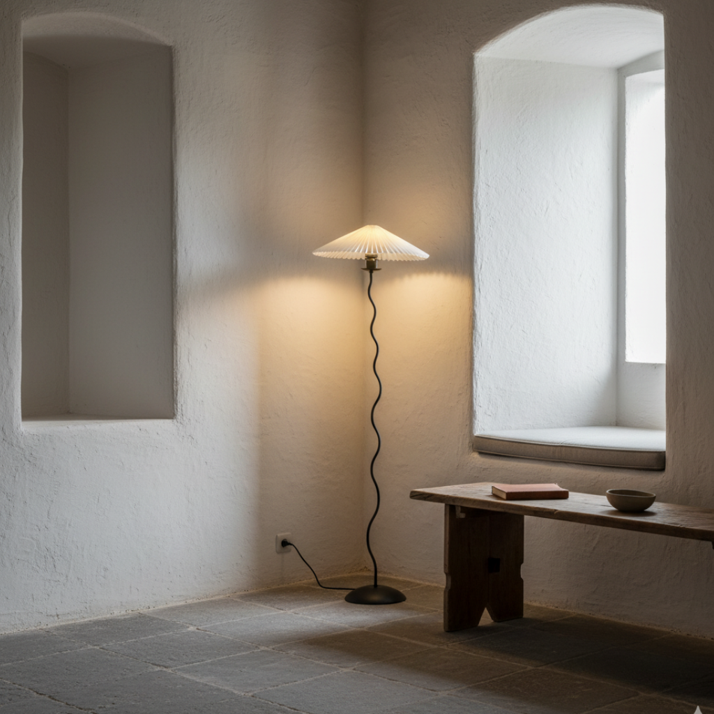 Lámpara de Pie Élan Silhouette | Lámpara de Pie Moderna y Elegante para la Ambiencia del Salón
