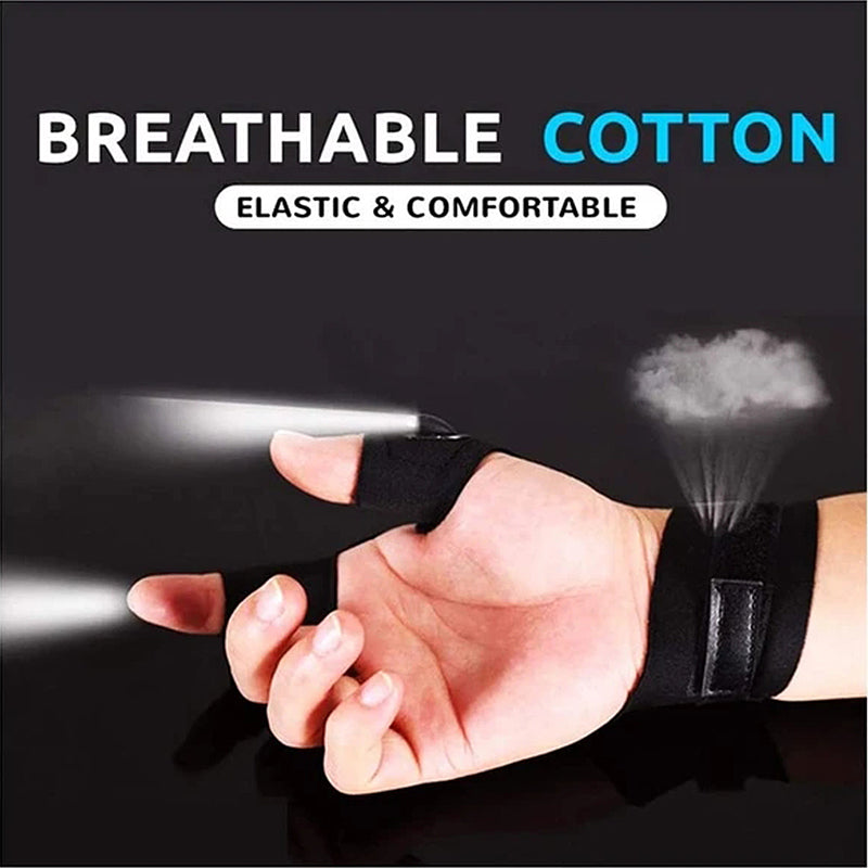 Guantes LED cómodos con luces a prueba de agua | Brehn