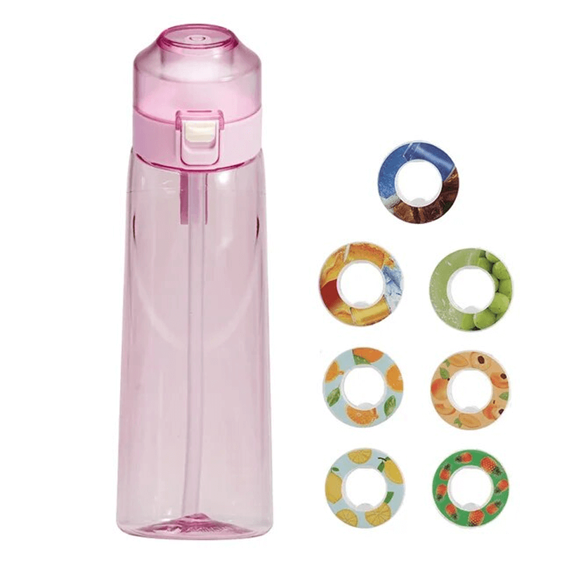 Botella de Agua con Aromas 7 Cápsulas 650ml