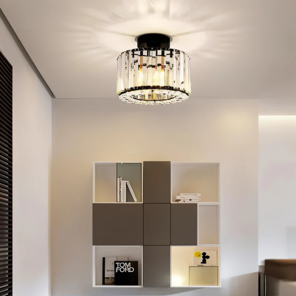 Eloria | Lámparas de techo LED con acabado en cristal
