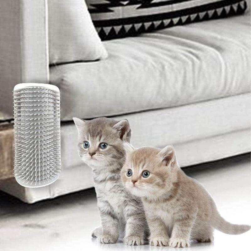 PurrBrush - Cepillo para gatos con diseño de autolimpieza en forma de U