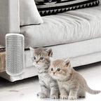 PurrBrush - Cepillo para gatos con diseño de autolimpieza en forma de U