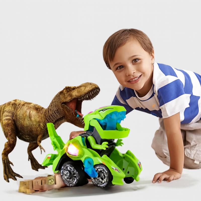BotCar – Auto de Juguete Robot Transformable con Luces y Sonidos