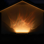 HaloWave | Fijación de Iluminación Exterior RGB Dinámico Vibrante