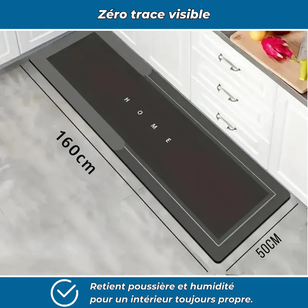 Alfombra de cocina antideslizante lavable