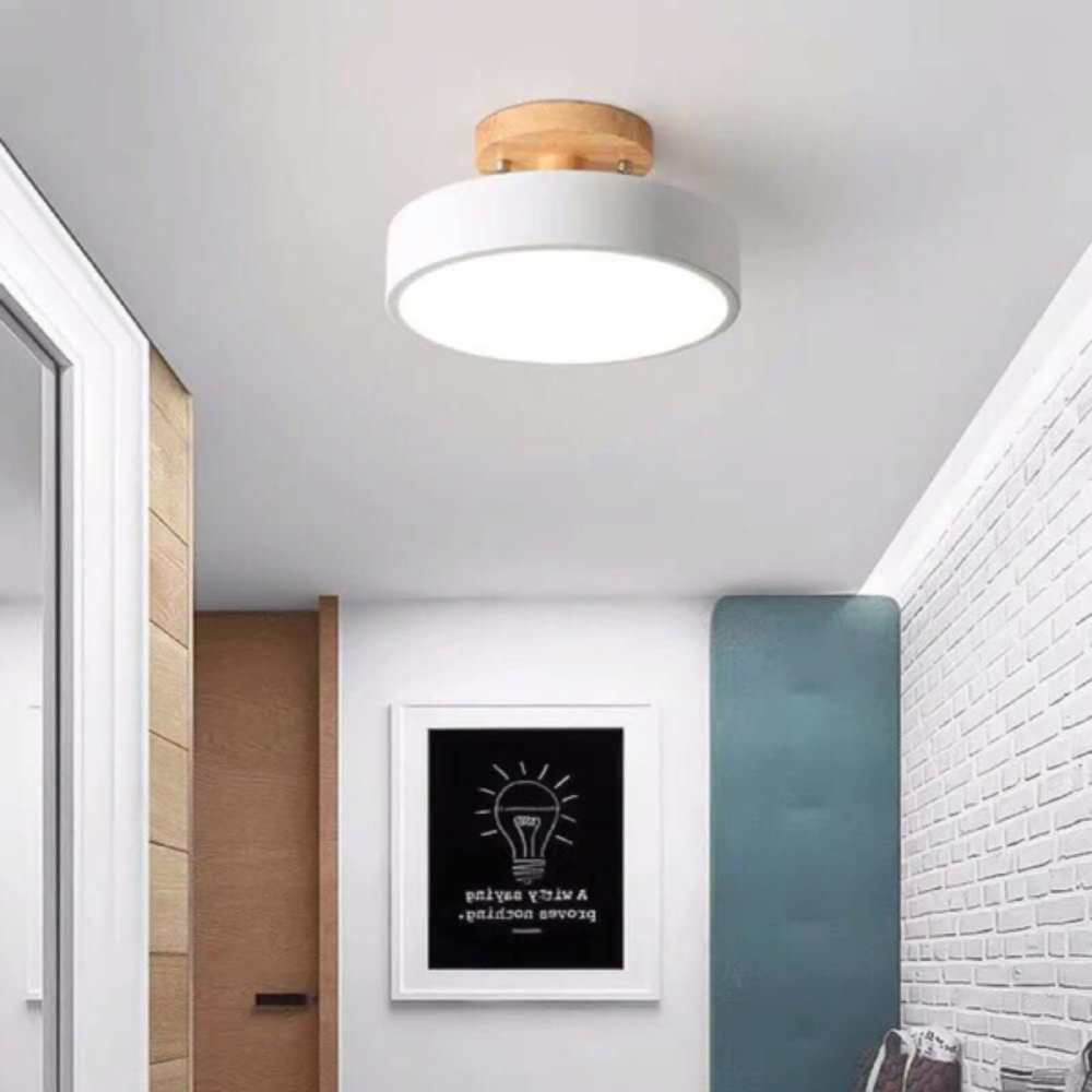 Aria | Lámpara de techo LED compacta y moderna
