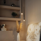 HadesGlow - Lámpara Colgante LED Ajustable Elegante con Diseño Lujoso
