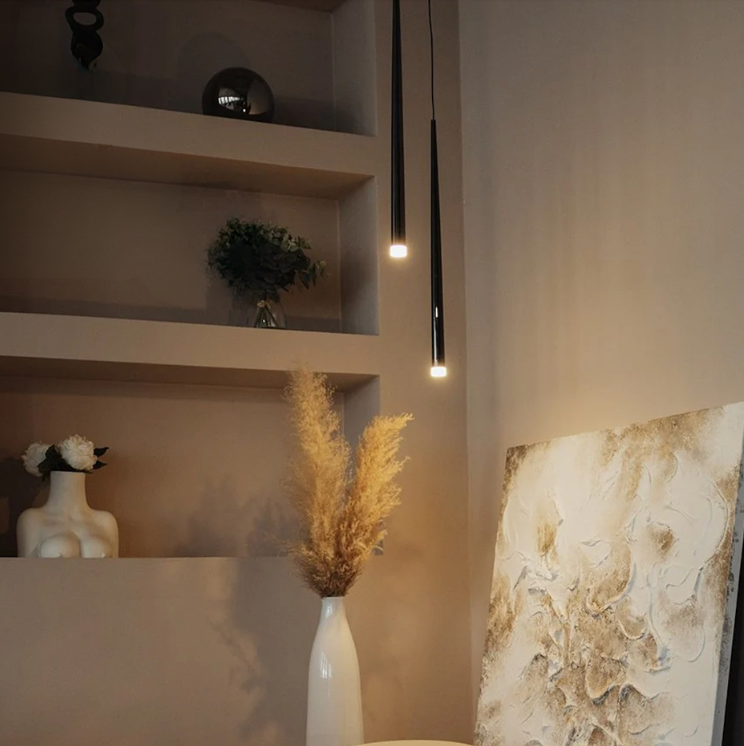 HadesGlow - Lámpara Colgante LED Ajustable Elegante con Diseño Lujoso