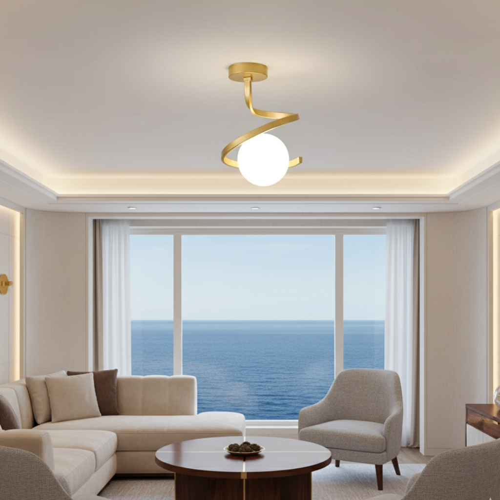 Luz de Techo LED Tavon Halo - Diseño Slim para Interiores Elegantes