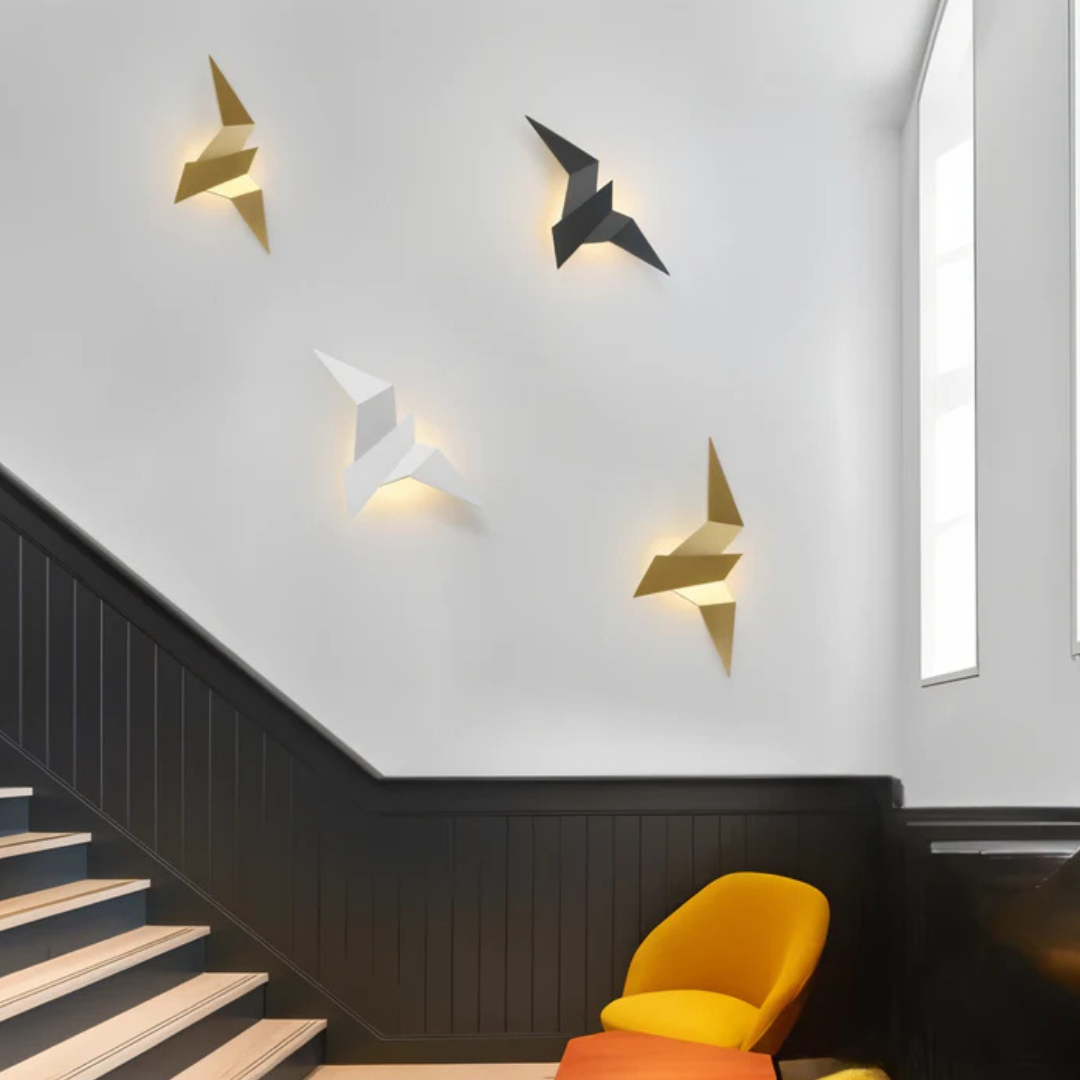 Aviora | Aplique LED en forma de pájaro