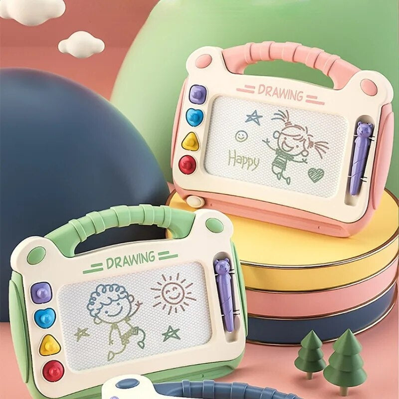 InspiDraw – Pizarra creativa de graffiti para niños con pantalla de dibujo reutilizable