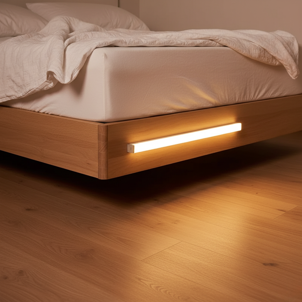 Luz Inteligente Activada por Movimiento para Iluminación LED de Pared y Bajo Gabinete