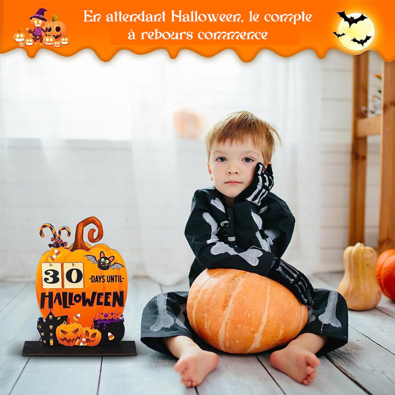 Calendario de Adviento de Madera para Halloween | Bowlift