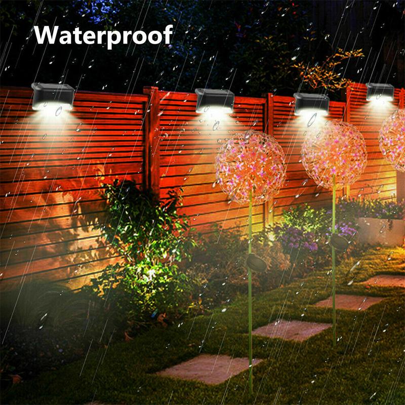 Luces Solares de Escalera Impermeables para Exterior (4 PCS) | Kalsten