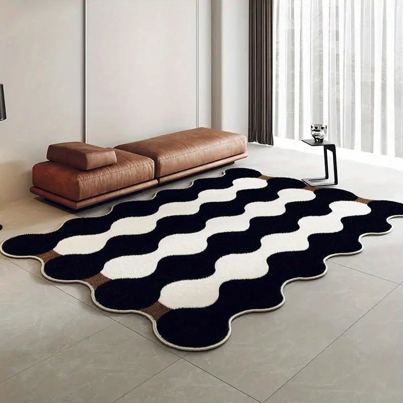 RugForm - Alfombra con Base Antideslizante y Forma Irregular