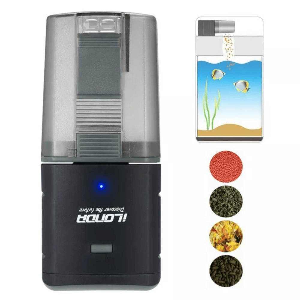 Dispensador de Comida para Peces Inteligente