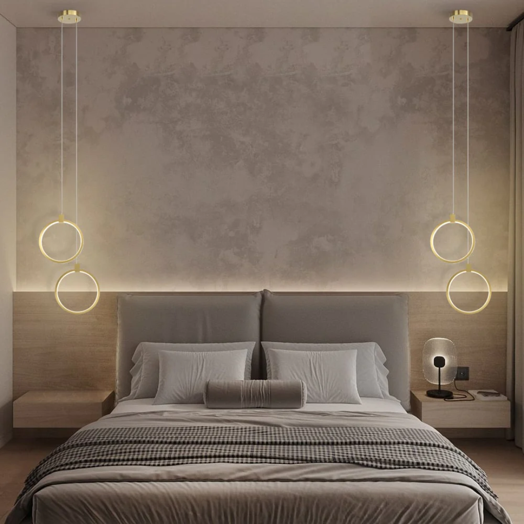 Lámpara colgante redonda | Iluminación interior