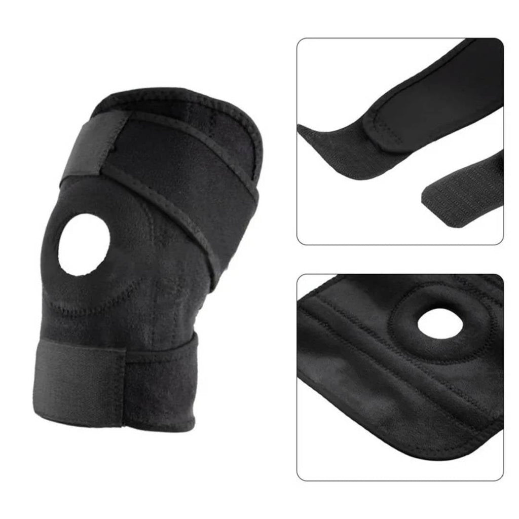 Soporte de Rodilla ProFlex con Compresión Ajustable | para Alivio del Dolor - Recuperación de Lesiones - Artritis y Estabilidad Deportiva Kalsten