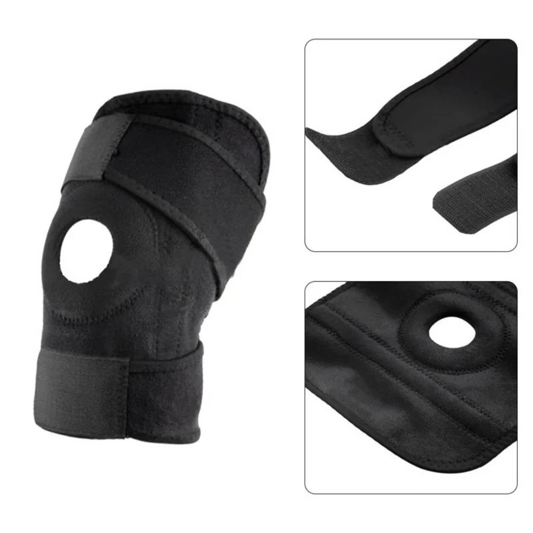 Soporte de Rodilla ProFlex con Compresión Ajustable | para Alivio del Dolor - Recuperación de Lesiones - Artritis y Estabilidad Deportiva Kalsten