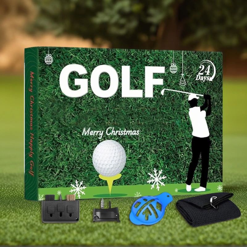 GolfTide - Set de Regalo de Calendario de Adviento de Golf