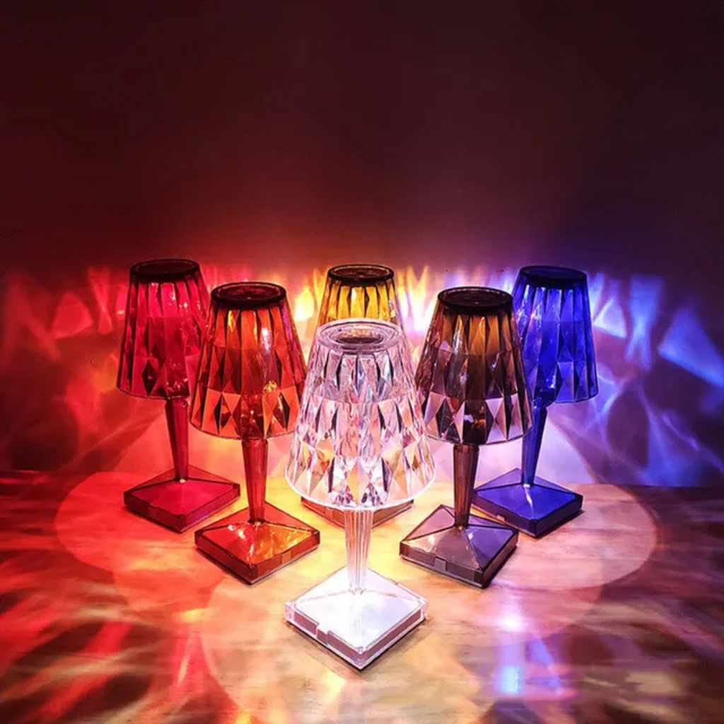 Vela | Lámpara de mesa LED para iluminación ambiental en la sala