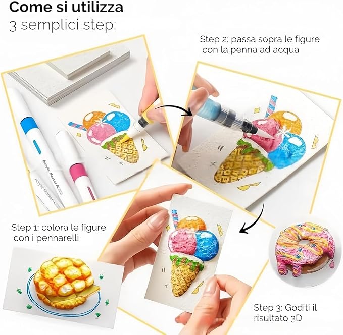 MagicFoam™ – Set de Pintura con Estructura 3D | 50% de Descuento