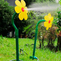 Aspersor de jardín decorativo en forma de flor