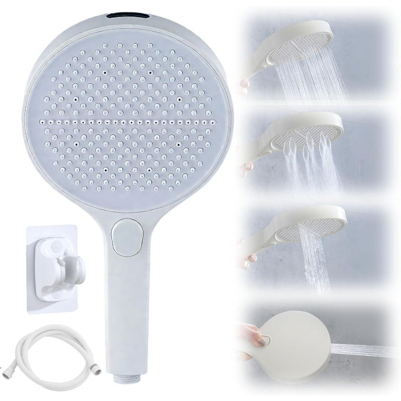 Cabezal de Ducha de Mano de Alta Presión HydroEase Air-Boost de 5.9"