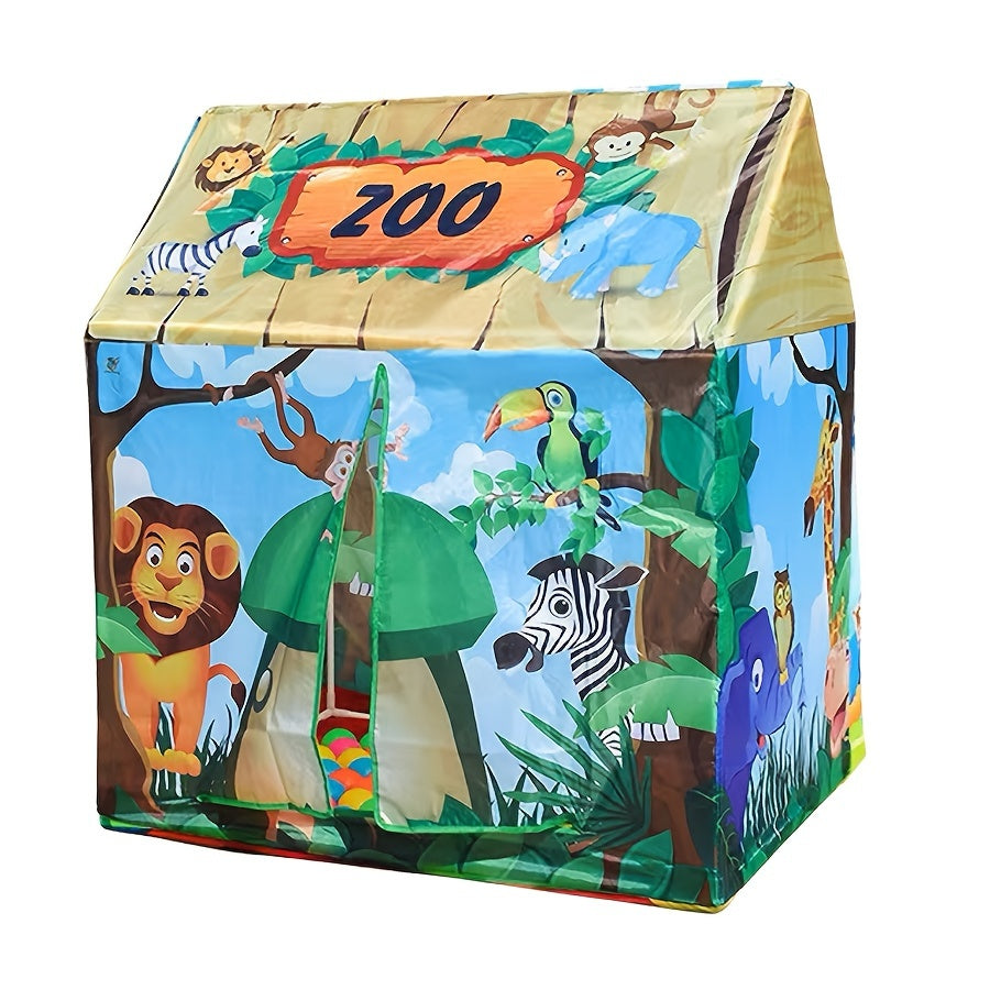 Tienda de Juego Safari Jungle - Casa de Juego con Tema de Animales y Juguete de Paquete de Hamburguesa
