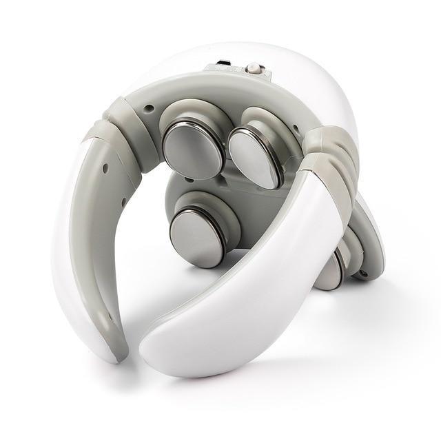 Masajeador de cuello con calor y control remoto