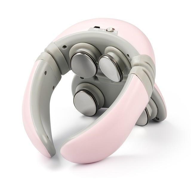 Masajeador de cuello con calor y control remoto
