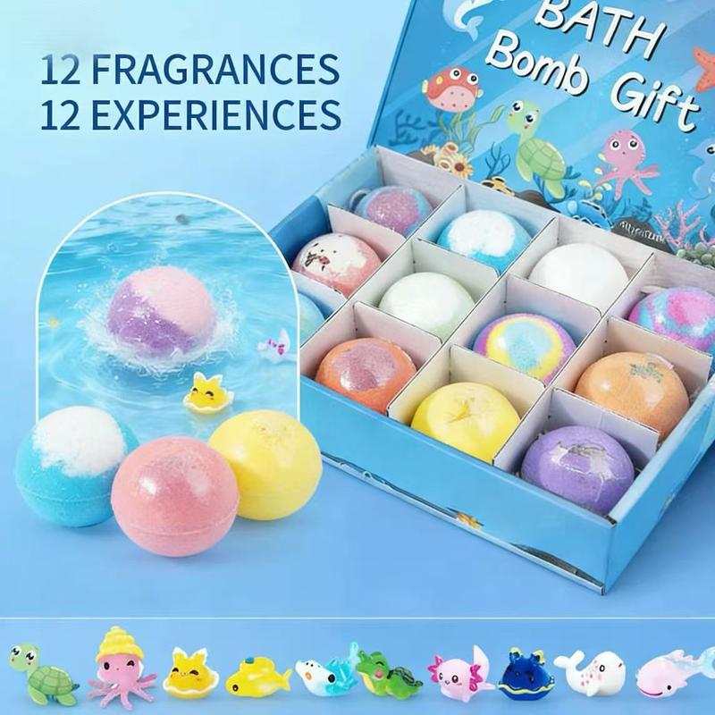 BubblyJoy | Set de bombas de baño para niños con sorpresa y mega espuma