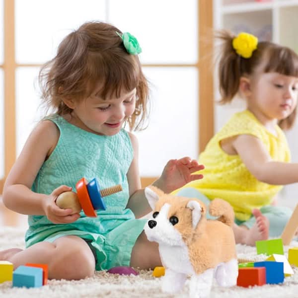 WAGGOPAL – Perro de peluche móvil para diversión imaginativa