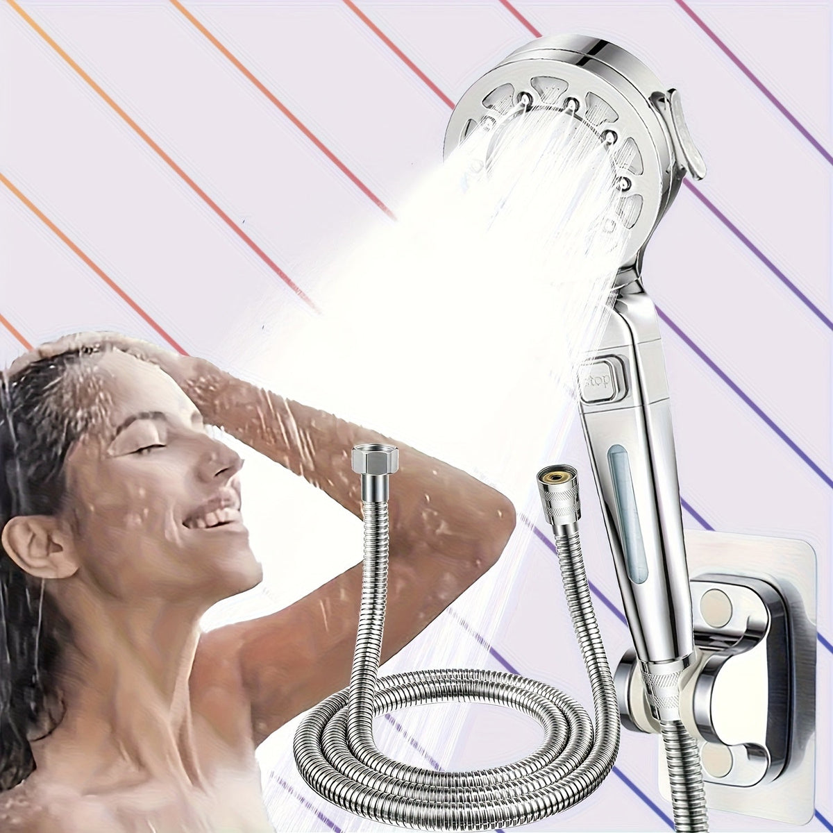 AQUASWIVEL – Sistema de Ducha de Lluvia de Alta Presión