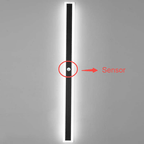 Kairo - Elegante Lámpara de Pared Moderna para Exteriores para Jardín y Balcón
