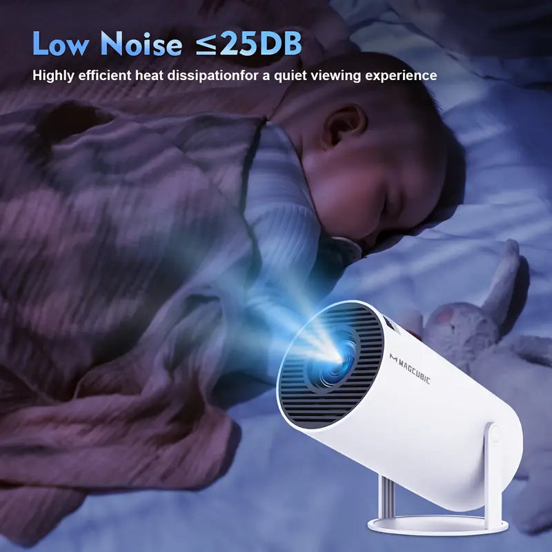 Proyector Mini 4K Magcubic HY300 - Android 11, Doble WiFi 6