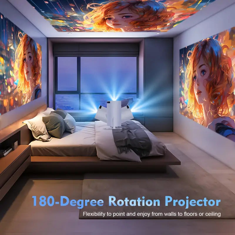 Proyector Mini 4K Magcubic HY300 - Android 11, Doble WiFi 6