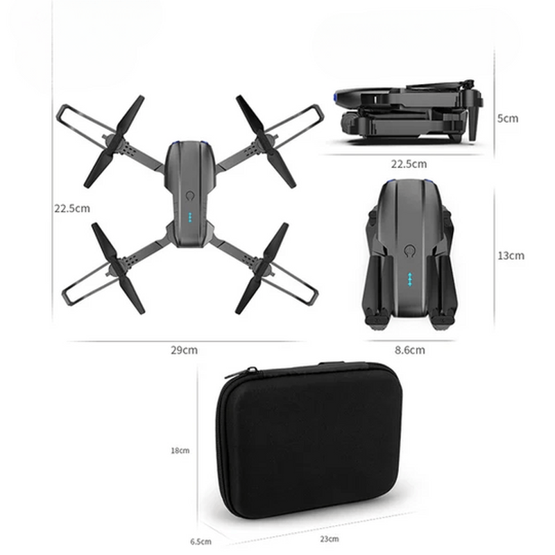 AeroPro - Drone 4K UHD con Larga Duración de Batería