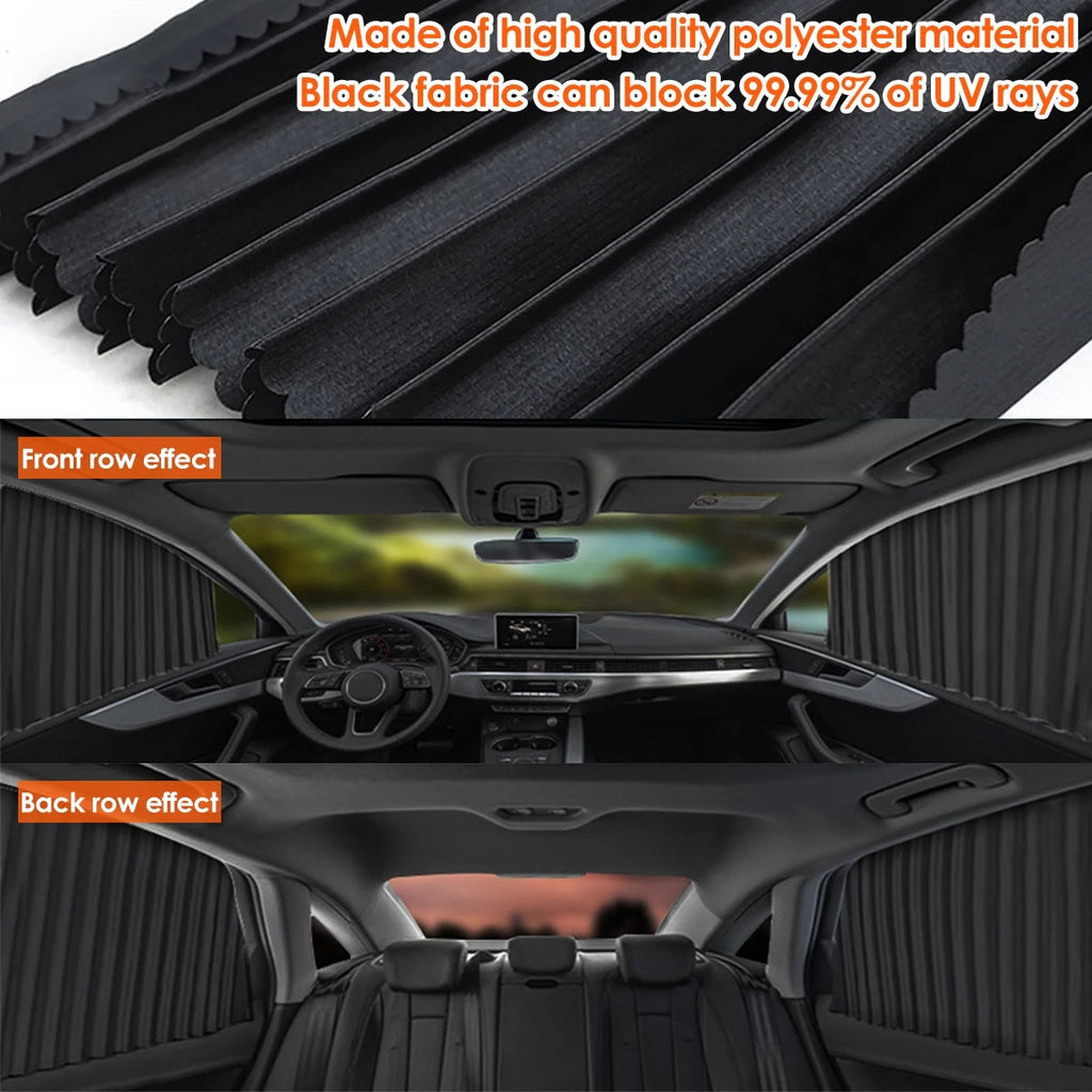 AutoShade - Cortinas Magnéticas para Autos | 2+2 GRATIS