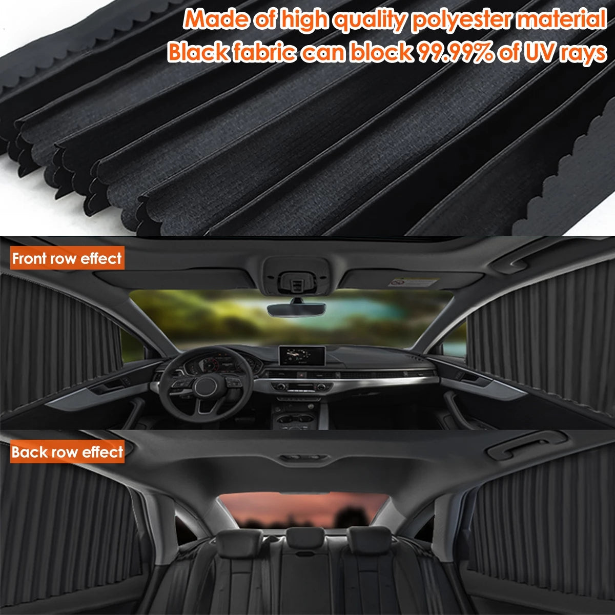 AutoShade - Cortinas Magnéticas para Autos | 2+2 GRATIS