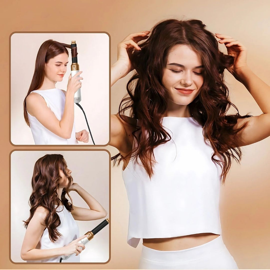 Estilizador de Cabello 5 en 1 con Tecnología de Aire para un Estilo Fácil