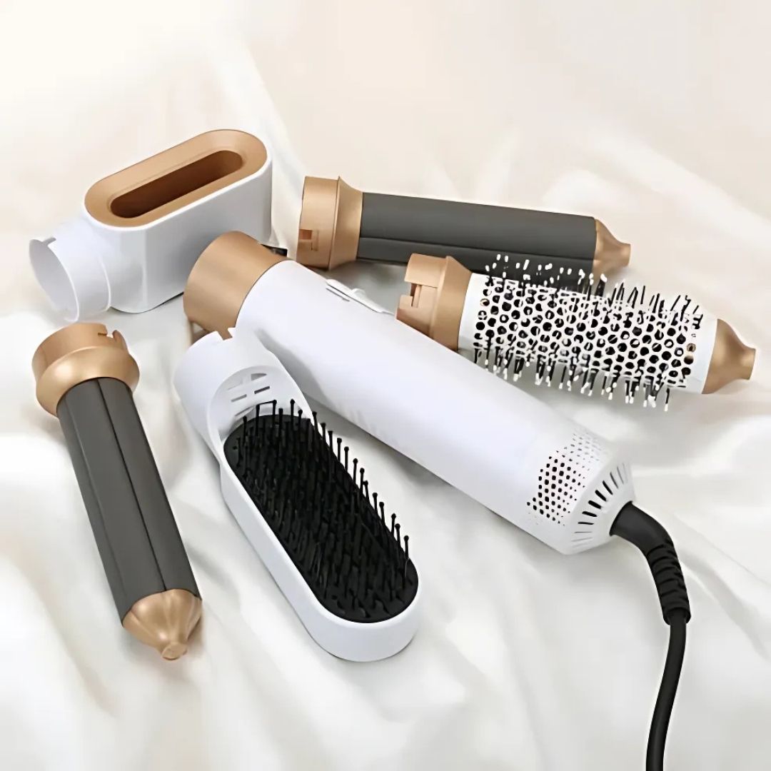 Estilizador de Cabello 5 en 1 con Tecnología de Aire para un Estilo Fácil